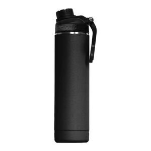 ORCA Hydra 22oz Black Stainless Steel Insulated Water Bottle w/ Handle Lid